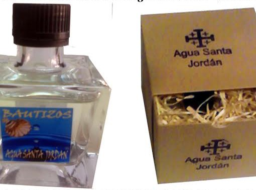agua del jordan
