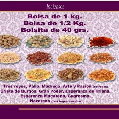 inciensos cofrades