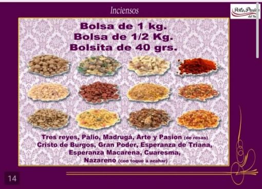 inciensos cofrades