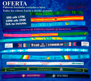 pulseras cofrades